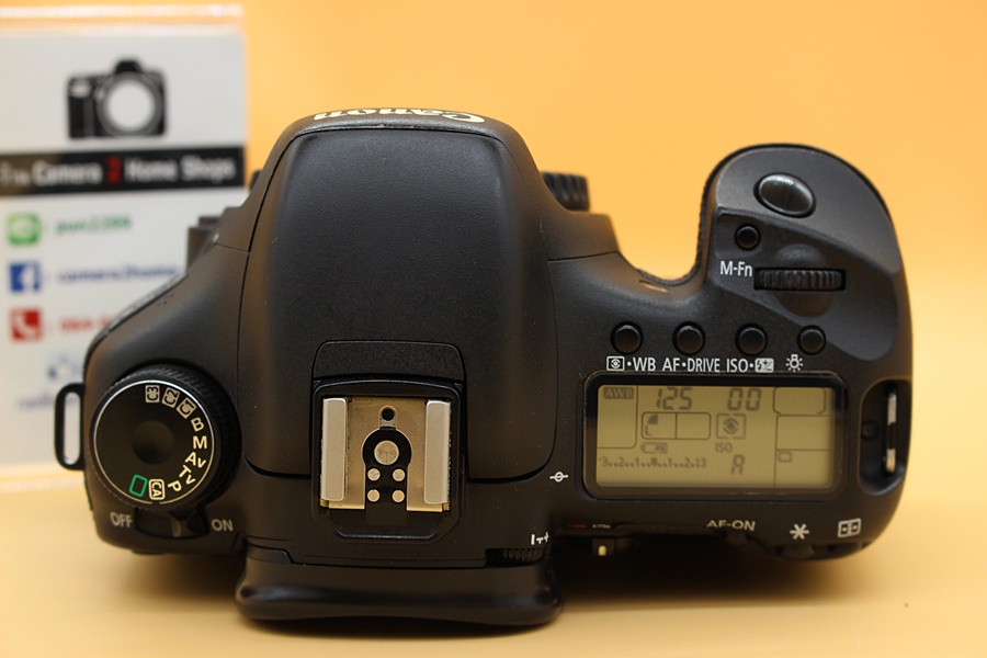 ขาย Body Canon EOS 7D อดีตประกันร้าน เมนูไทย สภาพมีรอยจากการใช้งาน ชัตเตอร์ 8หมื่น ใช้งานได้ปกติเต็มระบบ อุปกรณ์พร้อมกระเป๋า จอติดฟิล์มแล้ว  อุปกรณ์และรายล